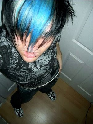 hot emo guys with blue eyes and black. Hot Emo Guys With Black Hair