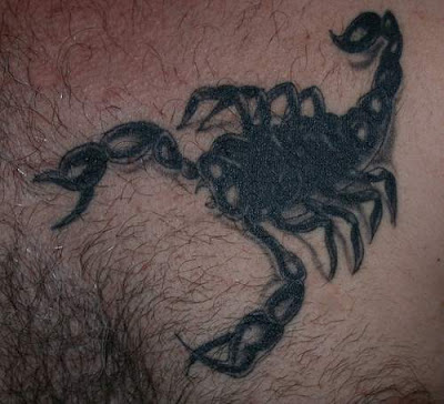 Scorpio Tattoo Design - Zodiac Symbol