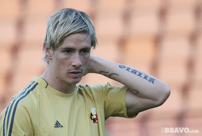 Fernando Torres Tattoo - Celebrity Tattoo