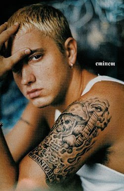 Celebrity Tattoo Eminem Tattoo