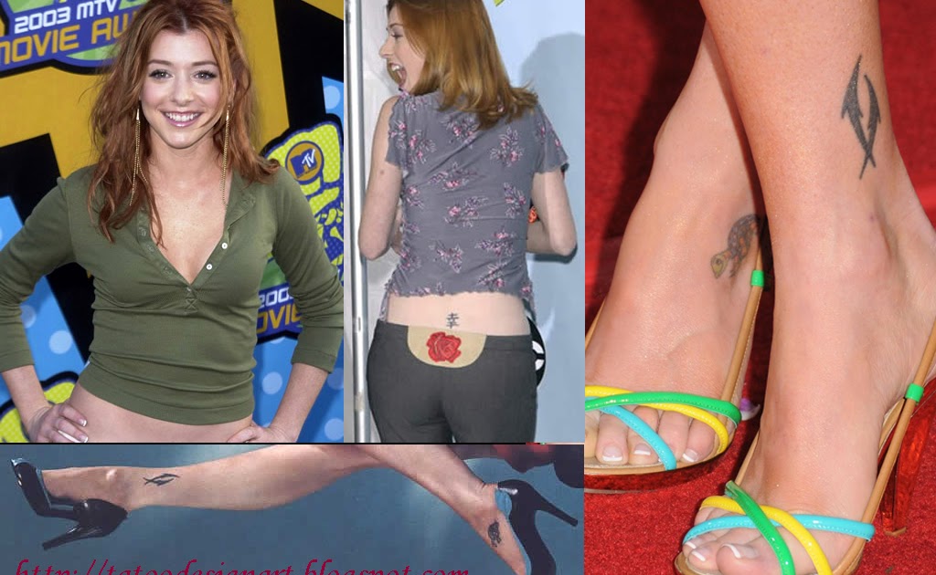 Alyson Hannigan Tattoos - Celebrity Tattoo Designs Alyson Hannigan Tattoos ...