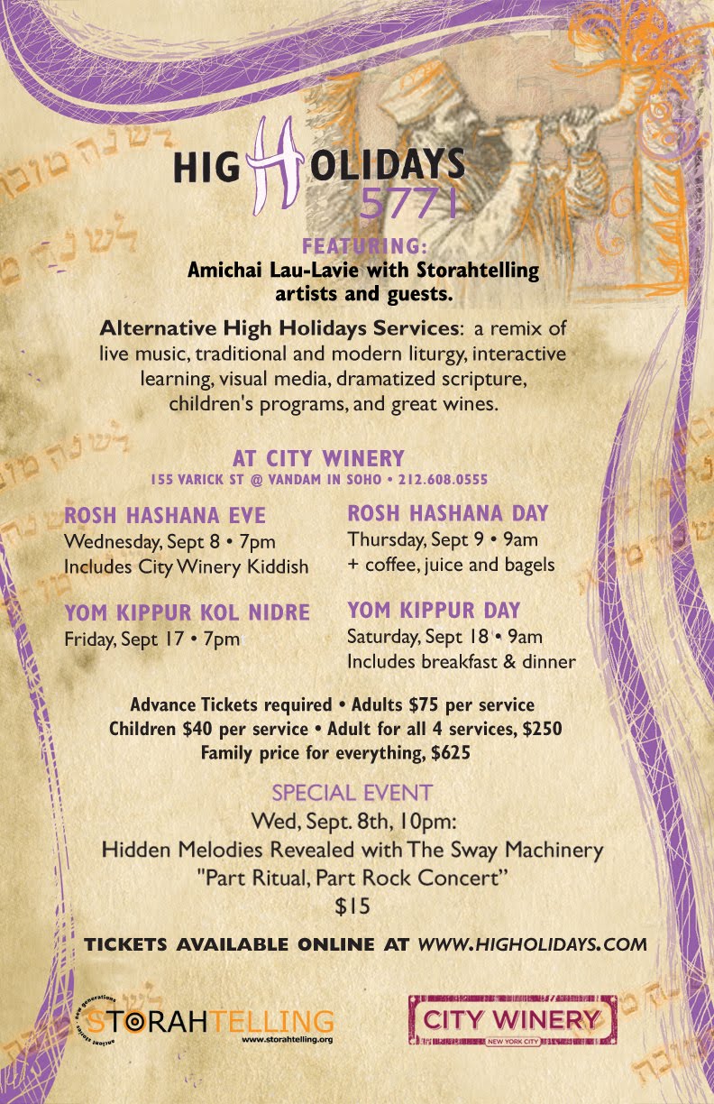 high holidays 5771