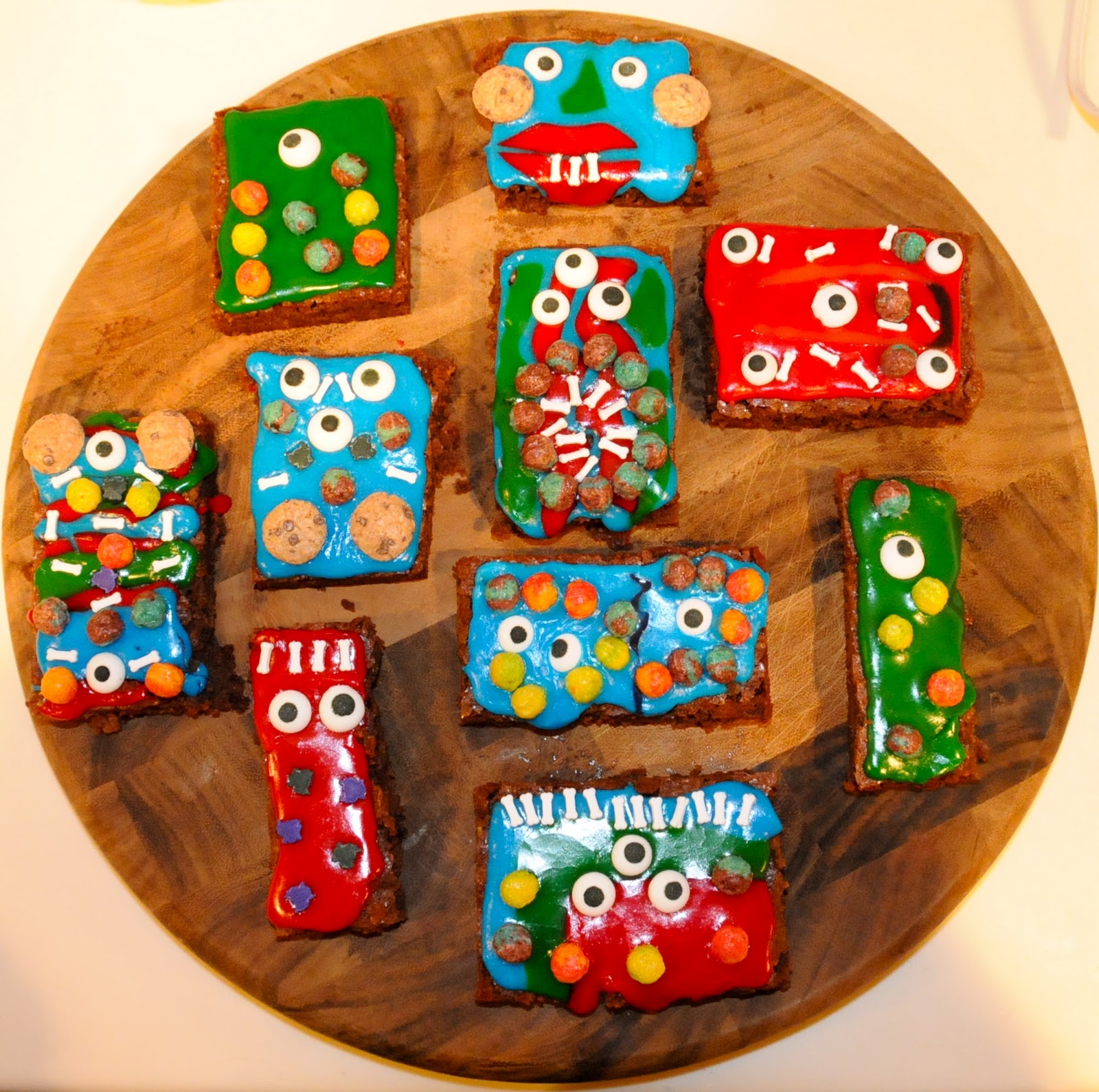 The Brandes Family Monster Brownies