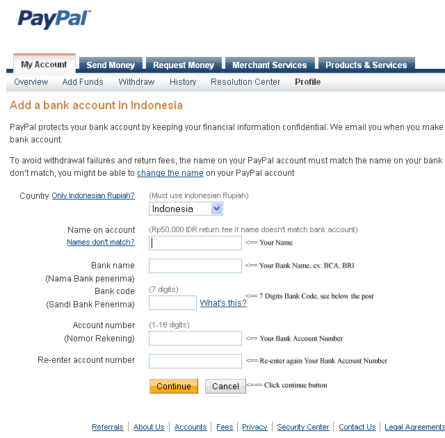 how to change the default bank account in paypal how to change the default bank account in paypal
