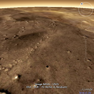 Mars in the Google Earth Plugin