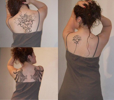 Hip Tattoos For Girls hawaiian-tribal-flower-tattoo-hip Women also tend to 