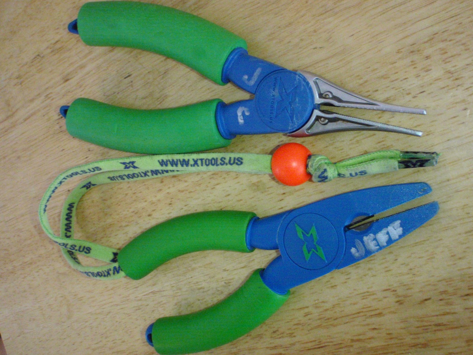 Jeff's Tackle Box When kayak fishing you need good pliers