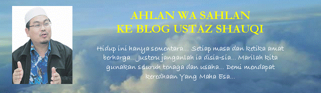 Blog Ustaz Dr Shauqi