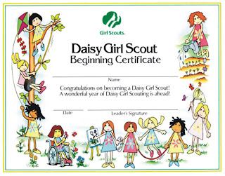 We have completed 3 Daisy Girl Scout Classes: