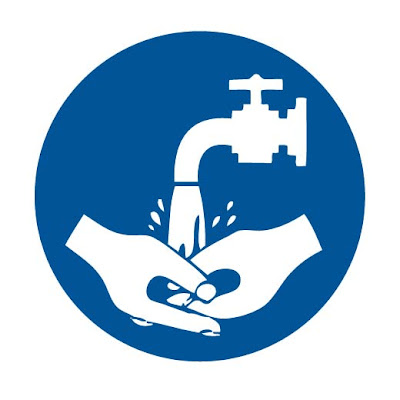 Wash Hands sign