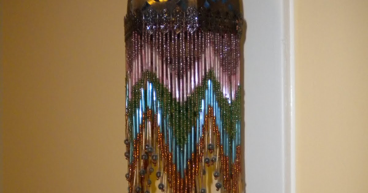 The Backyard Boutique by Five to Nine Furnishings Vintage Beaded Lamp