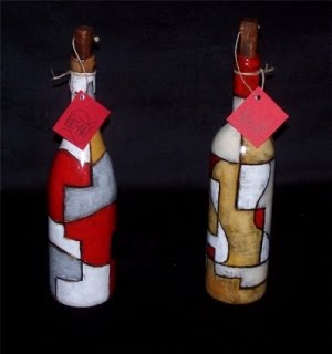 Botellas de arte