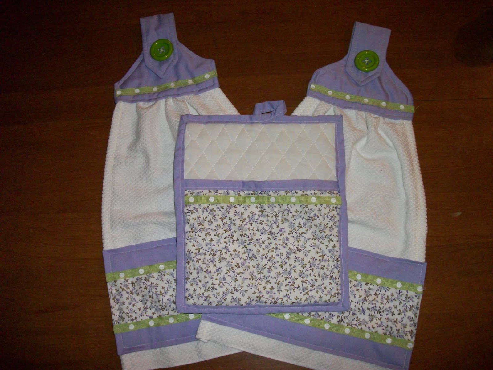 The Life and Times of the Tippetts Family Homemade Kitchen Towel Set