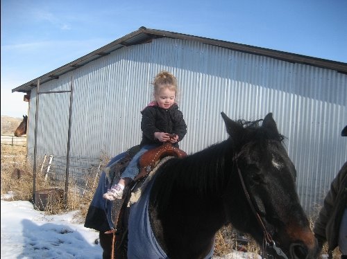 Jersy riding Pepper