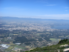 View from Le Saleve launch