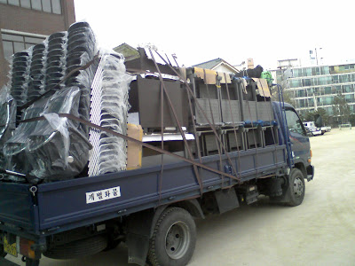 truck containing my classroom