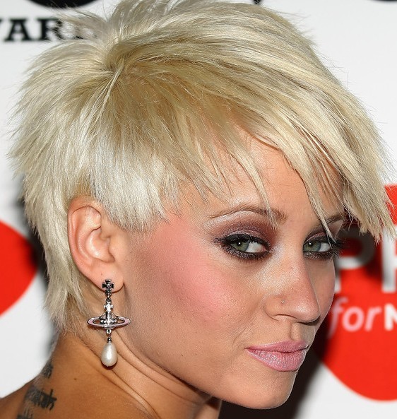 Kimberly Wyatt Short Hairstyles Summer 2010