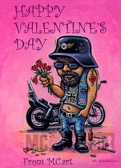 Valentine S Day Card And Harley Davidson Valentine S Day Card And Harley Davidson