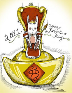 English teachers' network: happy chinese lunar new year of the rabbit 2011 Year of the rabbit! | daily/weekly sketches by a sketchcadet