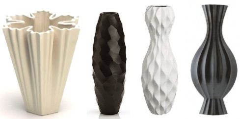 Textured Vases Little Doodles