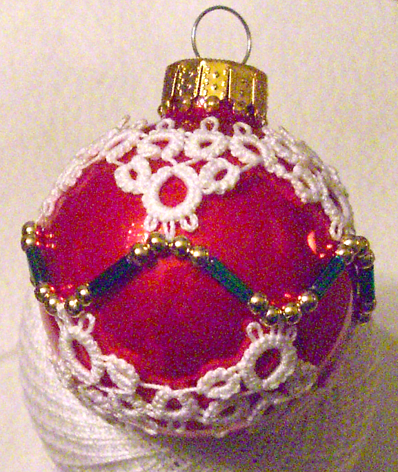 Krazy About Tatting Shuttles Christmas tatting
