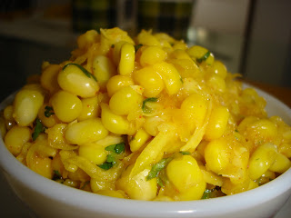 Corn and Mango Chaat