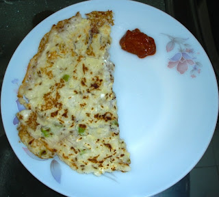 Cucumber Omelette