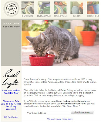 The Bauer Pottery Company of