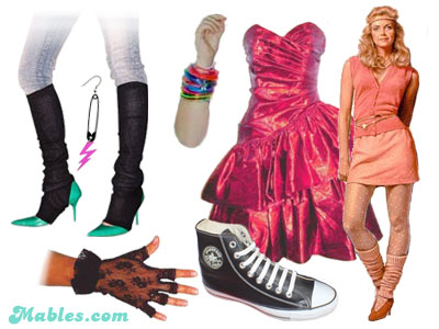 anos 80 como se vestir