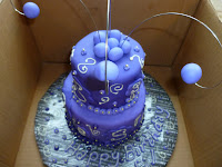 So Sweet Seattle!: Simple, Elegant 12yr old Birthday Cake!
