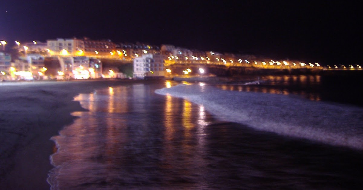 NUESTRAS FOTOS: UNA NOCHE EN LA PLAYA DE MELENARA