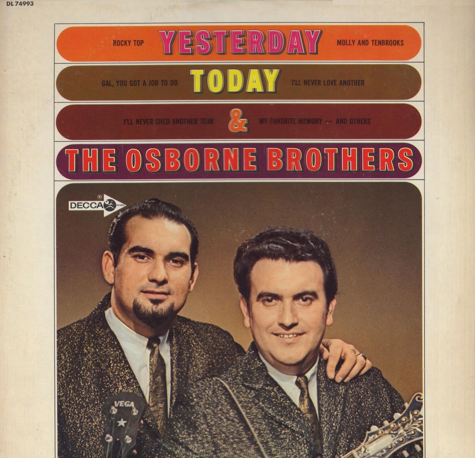 Bill's Blog The Osborne BrothersYesterday,Today And The Osborne Brothers