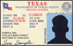 Fake Drivers License In Texas