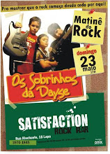MATINÊ DO ROCK, NESSE DOMINGO 23-05-10
