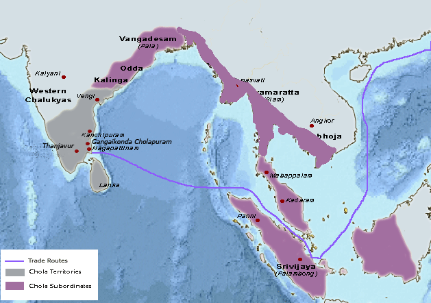 யார் இந்த சோழர்கள்? இவர்கள் தமிழர்களா? என்ன செய்தார்கள்? Chola+Empire+Map