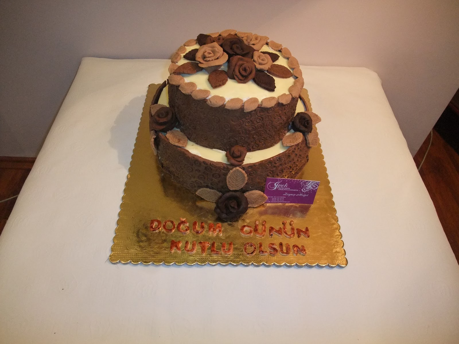 İpek Butik Pasta ,Çikolata ve Kurabiye çikolatalı pasta