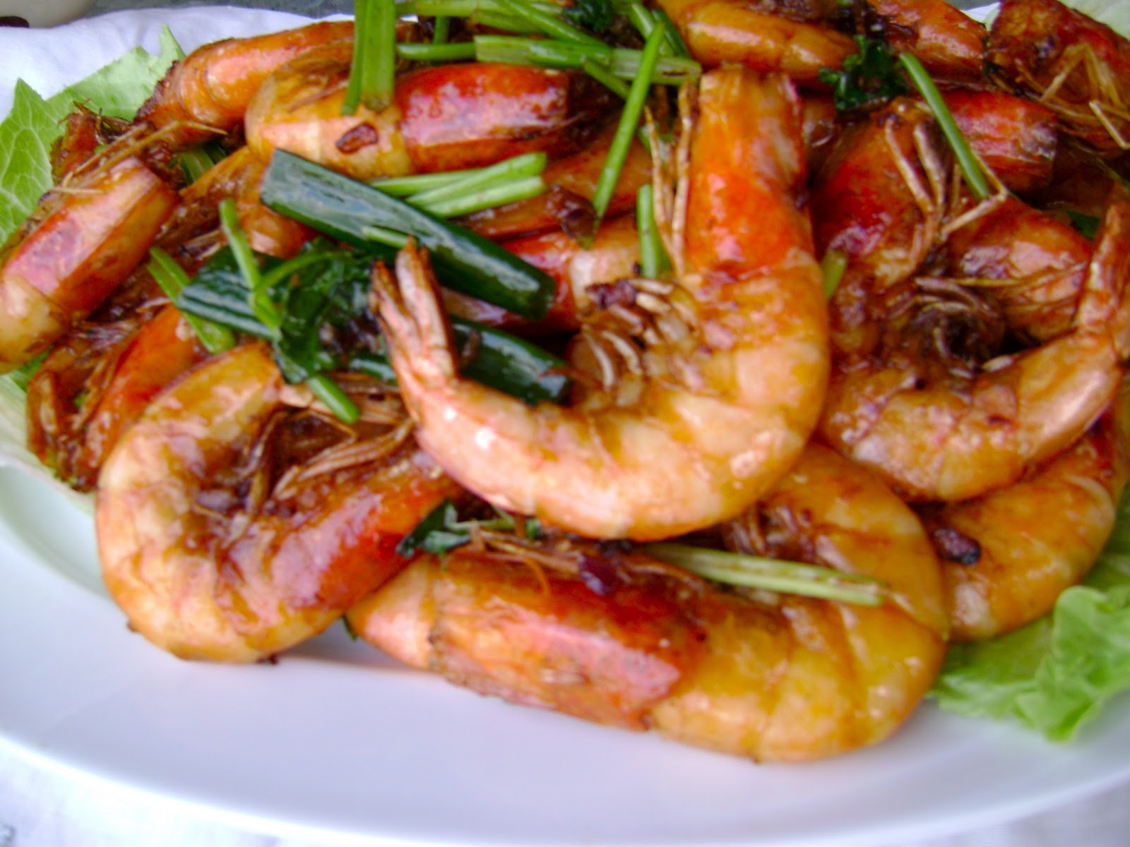 Savories and Sweets by Keyna Soy Sauce Shrimp ( Kon Chein Har Loke)