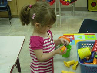 Playing with Playdough