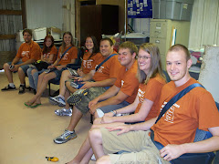 Our SOUL staff - buckling up for our first official staff meeting!