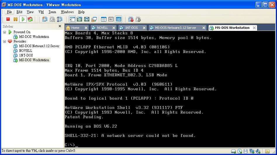 Novell Netware 3.2