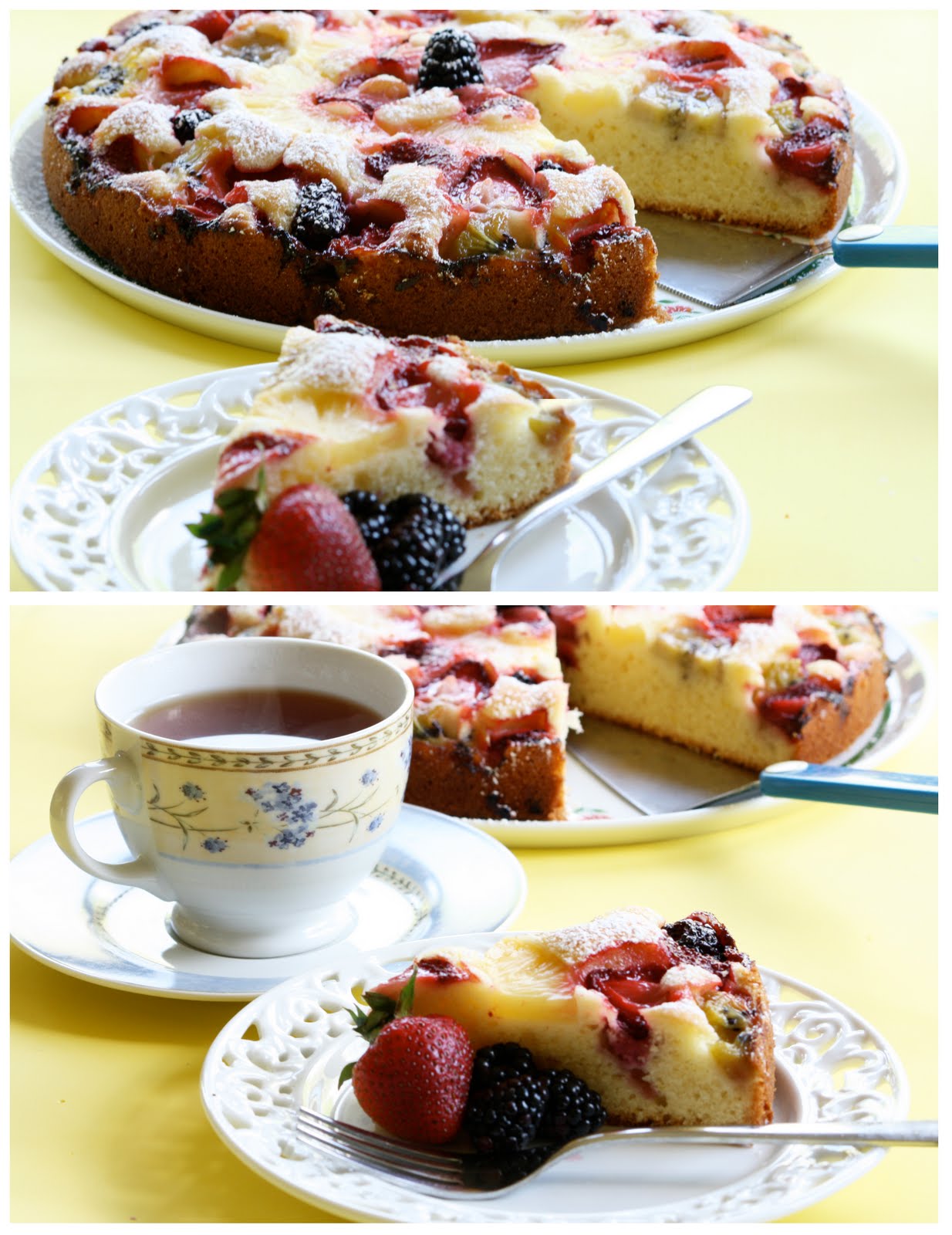 Edible Moments Fruit Packed Cake Pastry