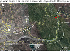 Mapa de ¿Cómo llegar a la Colonia Escolar?