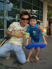 Mark Lee and my baby brother