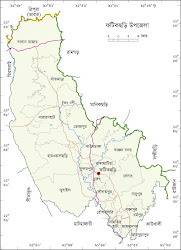 Fatickchari Upazilla Map