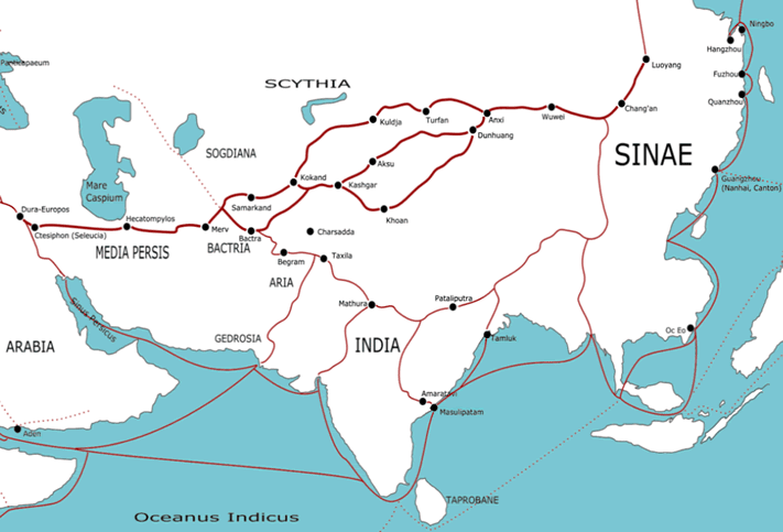 Follow the Silk Road.Map! Posted by SerenitysLyric* at 1:42 AM