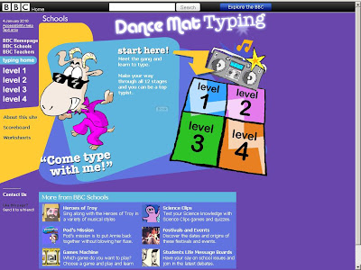 Play Bbc Typing Mat Game At Bbc Co Uk Schools Typing Letmeget Com