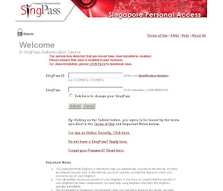 applying for singpass - results 3-