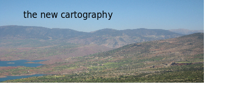The New Cartography