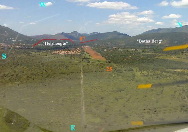View for landing on 25