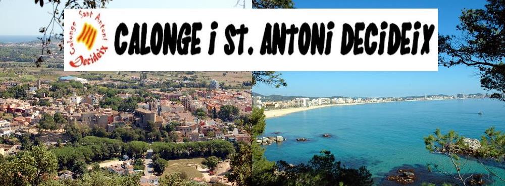 Calonge Sant Antoni Decideix